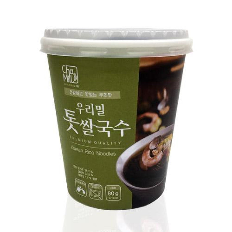 Woorimil Instant Hijiki (Tot) Rice Noodles 80g x 6 cups