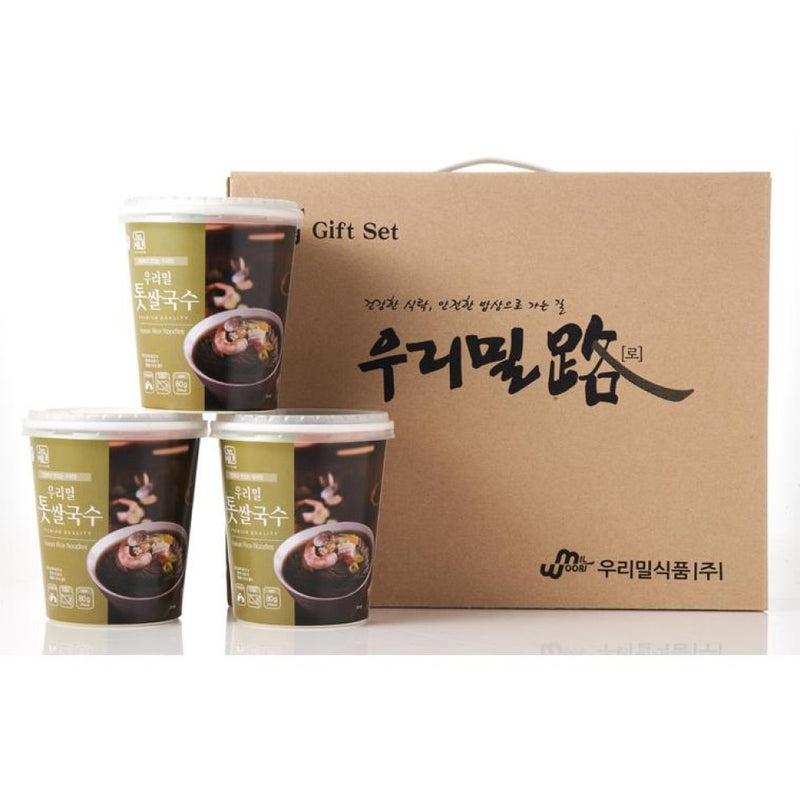 Woorimil Instant Hijiki (Tot) Rice Noodles 80g x 6 cups