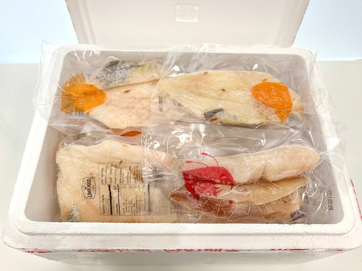 [SEPARATE FREE SHIPPING] Monk Fish Filet (120g x 10 Packs) + John Dory Fish Filet (100g x 10 Packs)