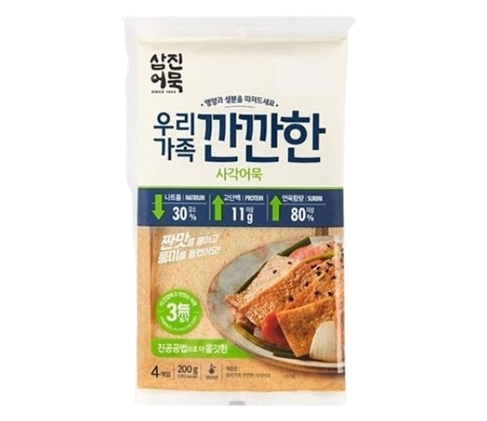[MILLS EXPRESS] SAMJIN Thin Rectangle Fish Cake 160g