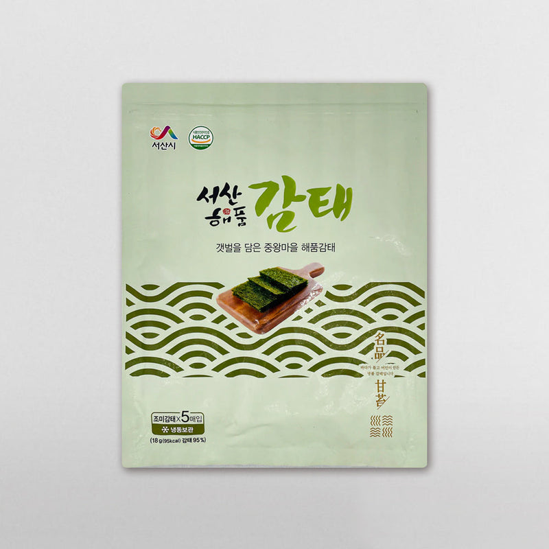 SS HAEPUM Seasoned Gamtae Seaweed 18g (3.6g X 5 Sheets)
