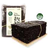 Chungsanbada Premium Roasted Laver (Gopchang Dol Gim) 200g (100 Pieces)