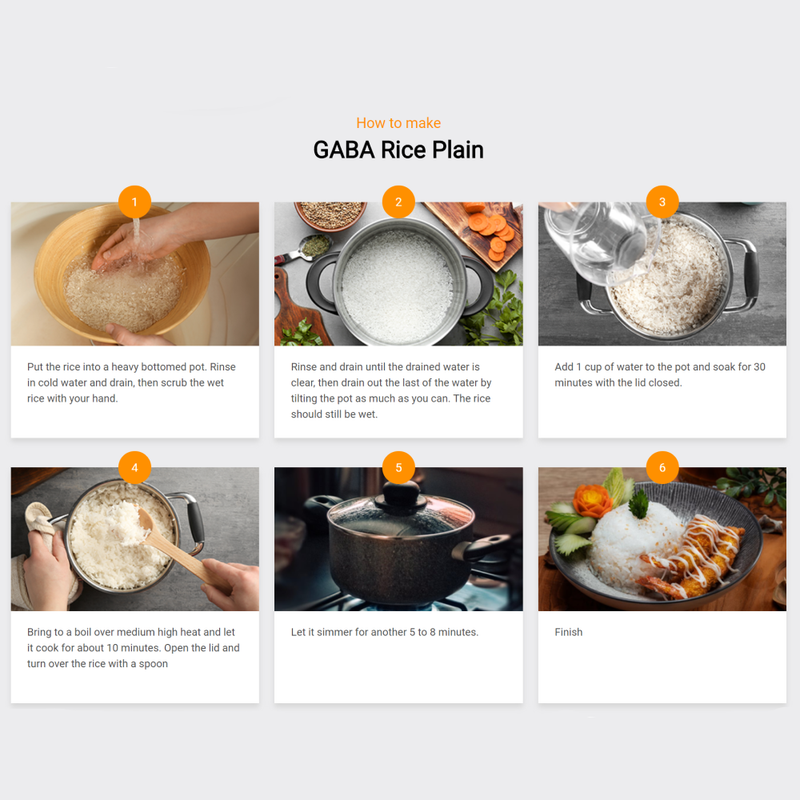 Haenam Organic GABA White Rice 1kg (Milled Date: 1/3/2023)