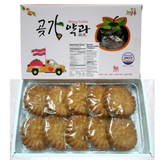 Korean Persimmon Honey Cookie (Yakgwa) KING SIZE 50g x 10 Cookies