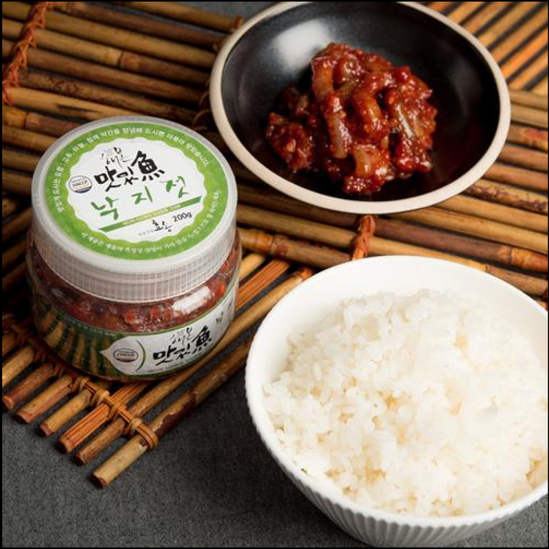 [SEPARATE FREE SHIPPING] Hyosong Salted Seasoned Seafood (Jeotgal) Set 200g Each (6 Types)