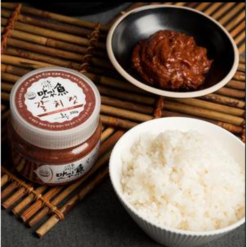 [SEPARATE FREE SHIPPING] Hyosong Salted Seasoned Seafood (Jeotgal) Set 200g Each (6 Types)