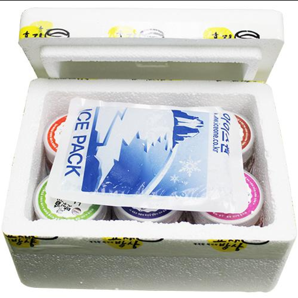 [SEPARATE FREE SHIPPING] Hyosong Salted Seasoned Seafood (Jeotgal) Set 200g Each (6 Types)