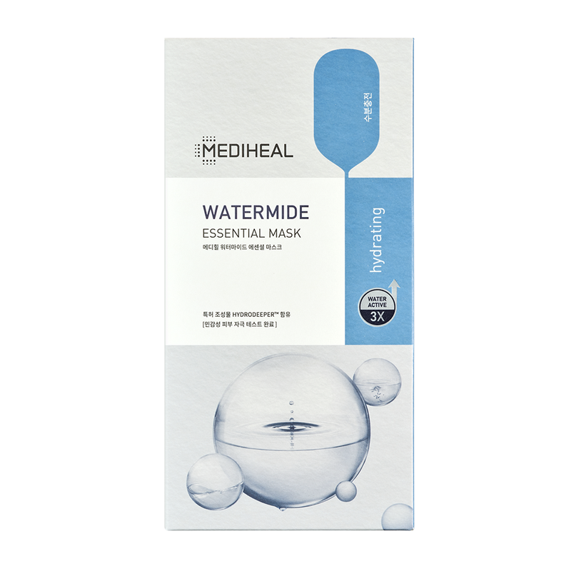 MEDIHEAL Watermide Essential Mask (10 Sheets) | Seoul Mills