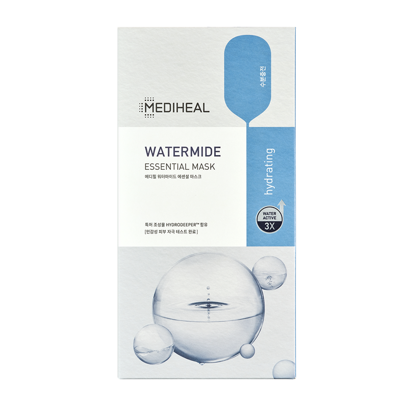 MEDIHEAL Watermide Essential Mask (10 Sheets)