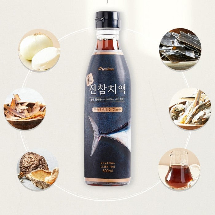 Jinchamchi Fish Sauce (True Tuna) 500ml
