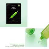 JM SOLUTION Centella Sheet Mask Set (11 pieces + Cleanser)