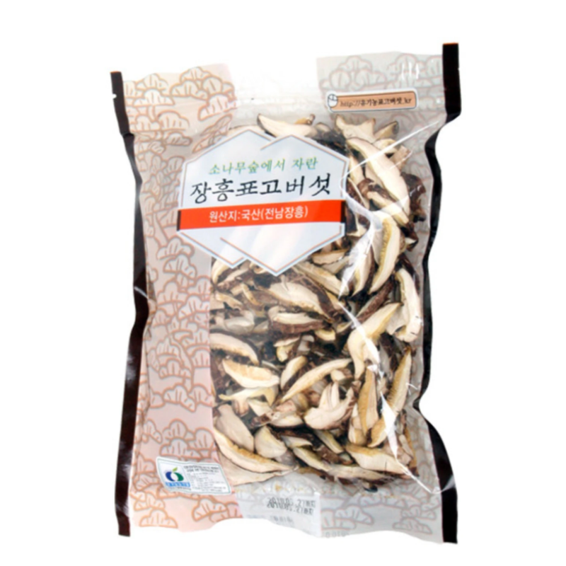 Jangheung Organic Dried Shiitake Mushroom (Sliced) 200g