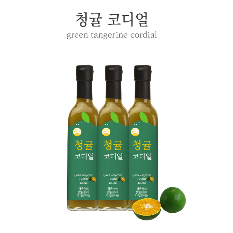 Jeju Green Tangerine Cordial 420ml