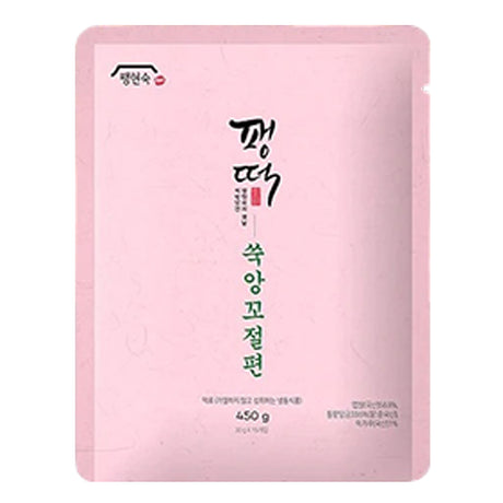 [MILLS EXPRESS] Paeng Tteok Mugwort Pounded Rice Cake with Red Bean Paste 400g