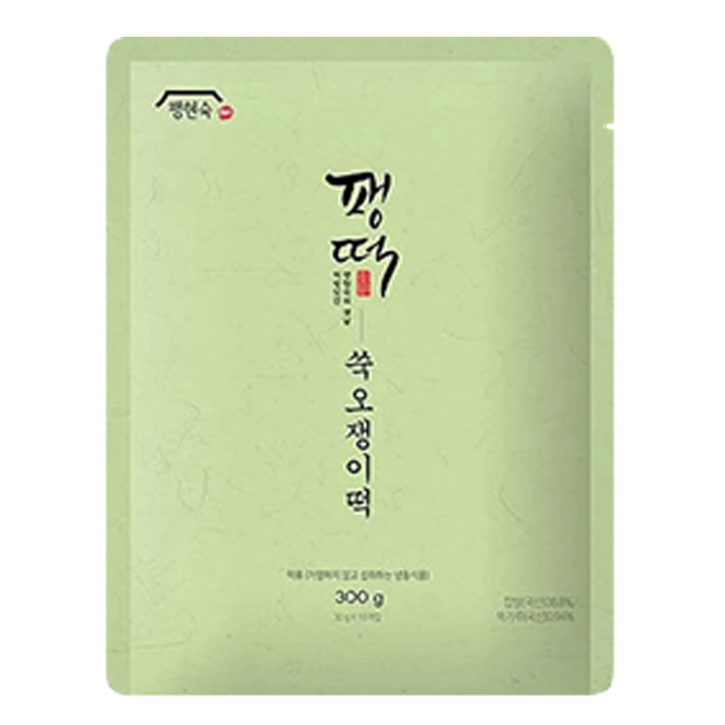 [MILLS EXPRESS] Paeng Tteok Mugwort Ojaengeetteok with Red Bean Paste 300g
