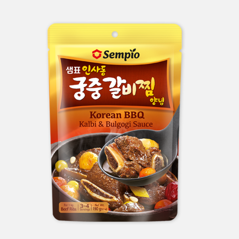 Sempio Korean BBQ Kalbi and Bulgogi Sauce 180g