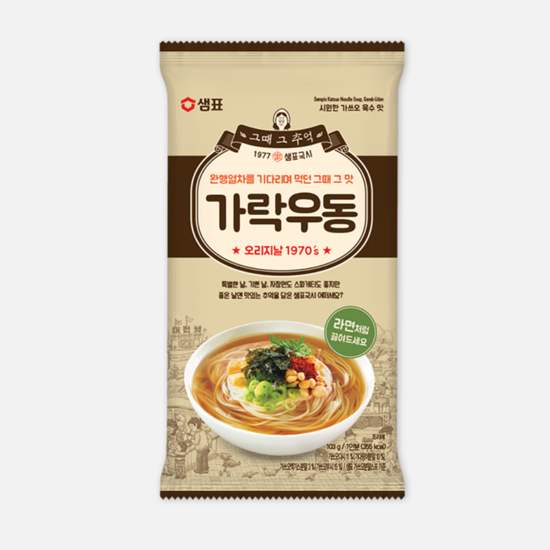 Sempio Katsuo Noodle Soup (Garak-Udon) 103g