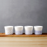 [HANKOOK CHINAWARE] Moire Petite 4 Piece Cup Set