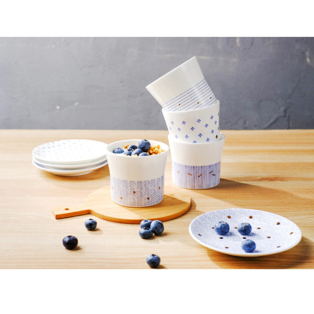 [HANKOOK CHINAWARE] Moire Petite 4 Piece Cup Set