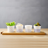 [HANKOOK CHINAWARE] Moire Petite 4 Piece Cup Set