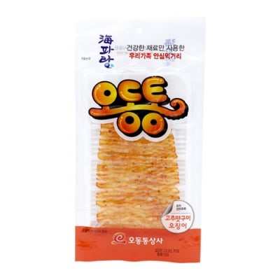 ODONGTONG Red Pepper-Seasoned Hot Dried Squid 30g