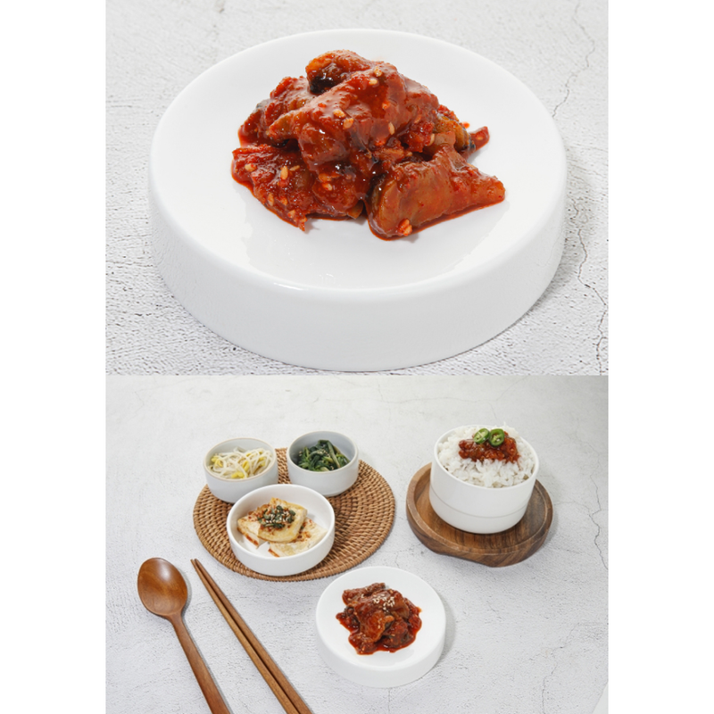 [SEPARATE FREE SHIPPING] OHMANI Salted Seasoned Seafood (Jeotgal) 8 Type Set 100g Each