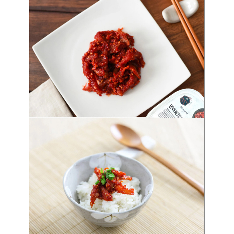 [SEPARATE FREE SHIPPING] OHMANI Salted Seasoned Seafood (Jeotgal) 8 Type Set 100g Each