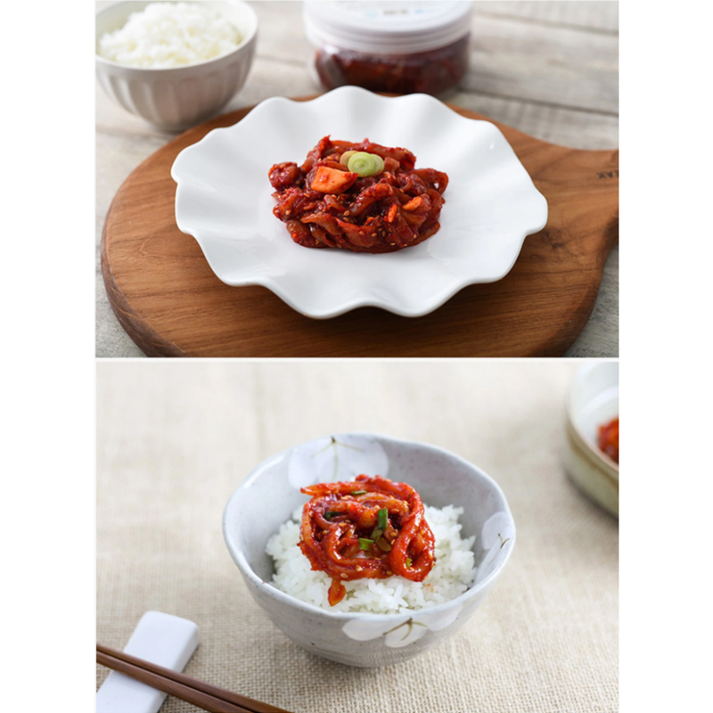 [SEPARATE FREE SHIPPING] OHMANI Salted Seasoned Seafood (Jeotgal) 8 Type Set 100g Each