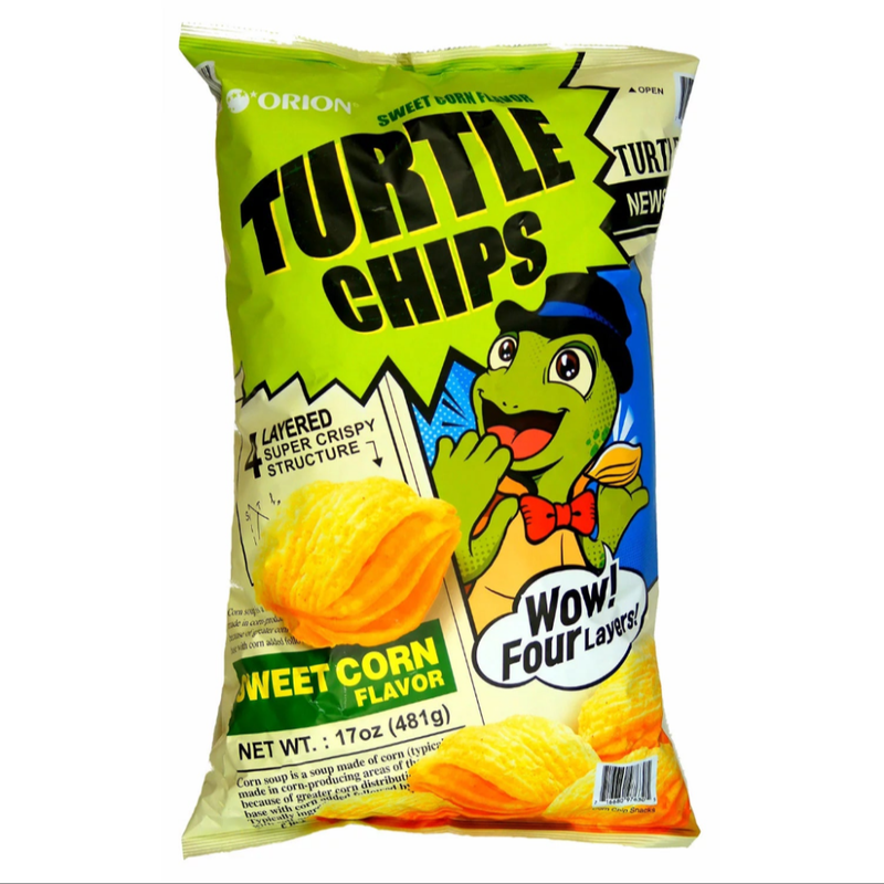 Orion Turtle Chips Sweet Corn Flavor 160g