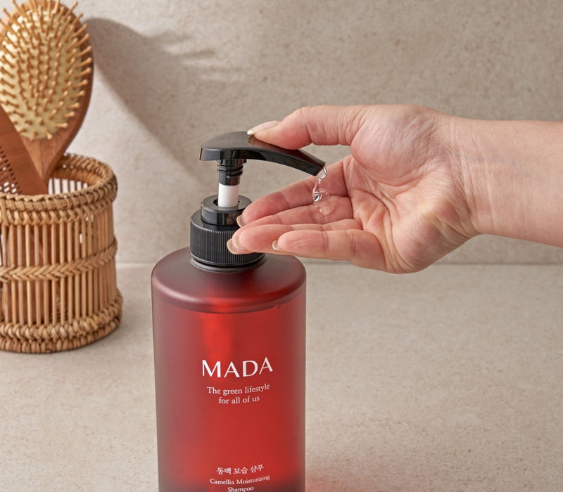 MADA Camellia Moisturizing Shampoo 500ml (16.9 fl. oz)