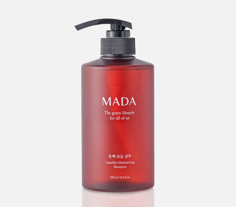 MADA Camellia Moisturizing Shampoo 500ml (16.9 fl. oz)