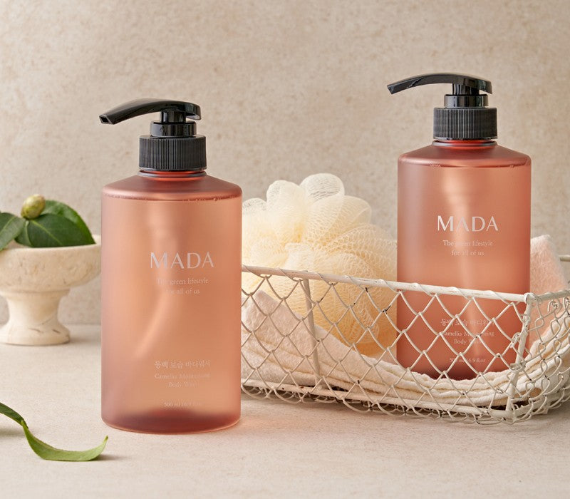 MADA Camellia Moisturizing Body Wash 500ml (16.9 fl. oz)