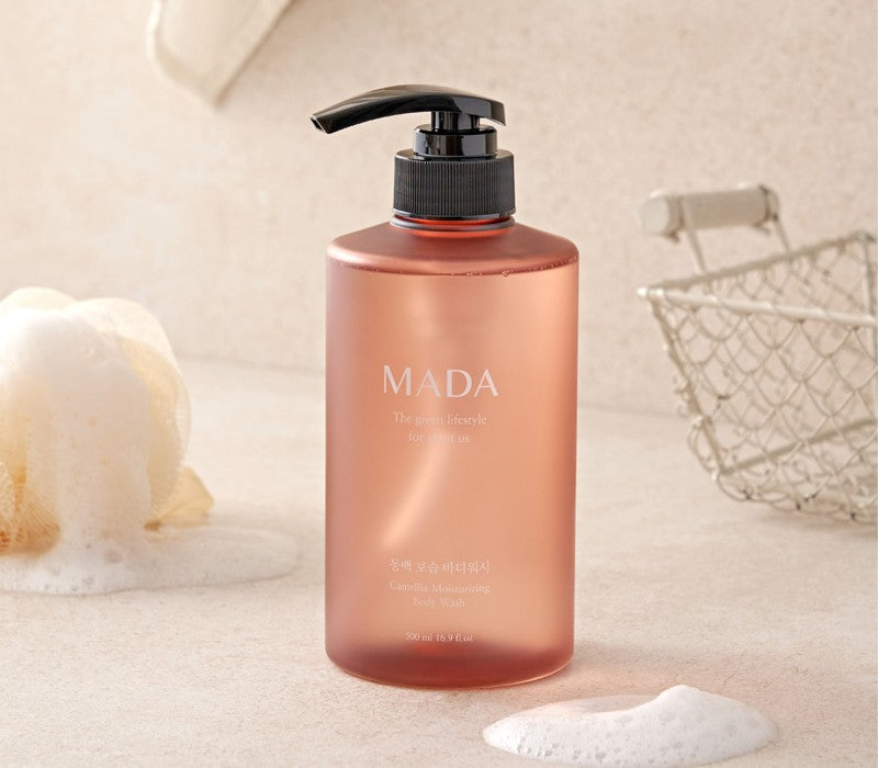 MADA Camellia Moisturizing Body Wash 500ml (16.9 fl. oz)