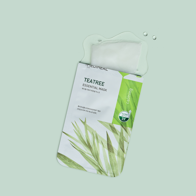 MEDIHEAL Tea Tree Essential Blemish Control Mask (10 Sheets)