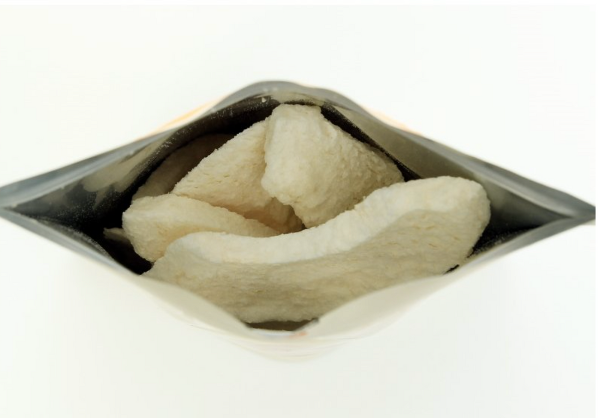 Seoul Mills 100% Natural Freeze-Dried Pear Chips from Sanmaeul contain real pear.