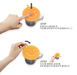 Moracc Silicone Smile Coasters (Available in Pink/Orange/Green/Blue)