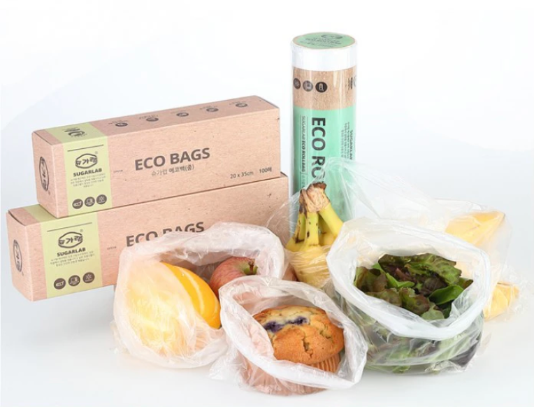 Sugarlab Eco-Friendly Roll-Type Bags (200 Sheets)