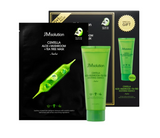 JM SOLUTION Centella Sheet Mask Set (11 pieces + Cleanser)