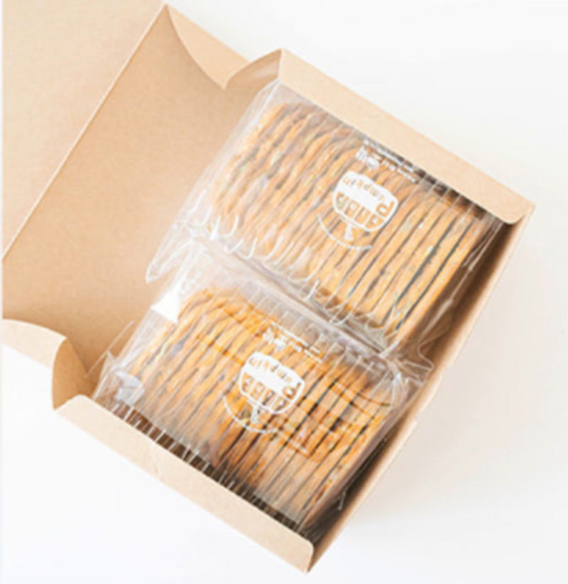TINY PUMPKIN Pumpkin Crackers ( 18 crackers per box * 2 boxes)