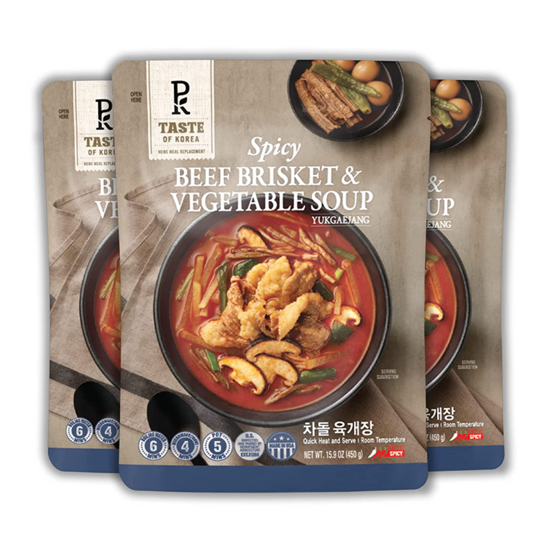 Spicy Beef Brisket and Vegetable Soup (YukGaeJang) 450g