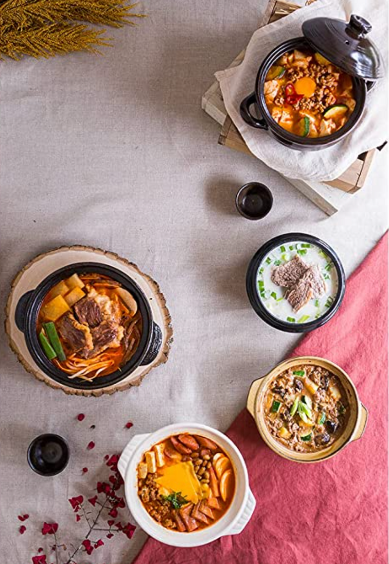 Spicy Sausage And Vegetable Soup With Cheese (BuDaeJjiGae) 450g