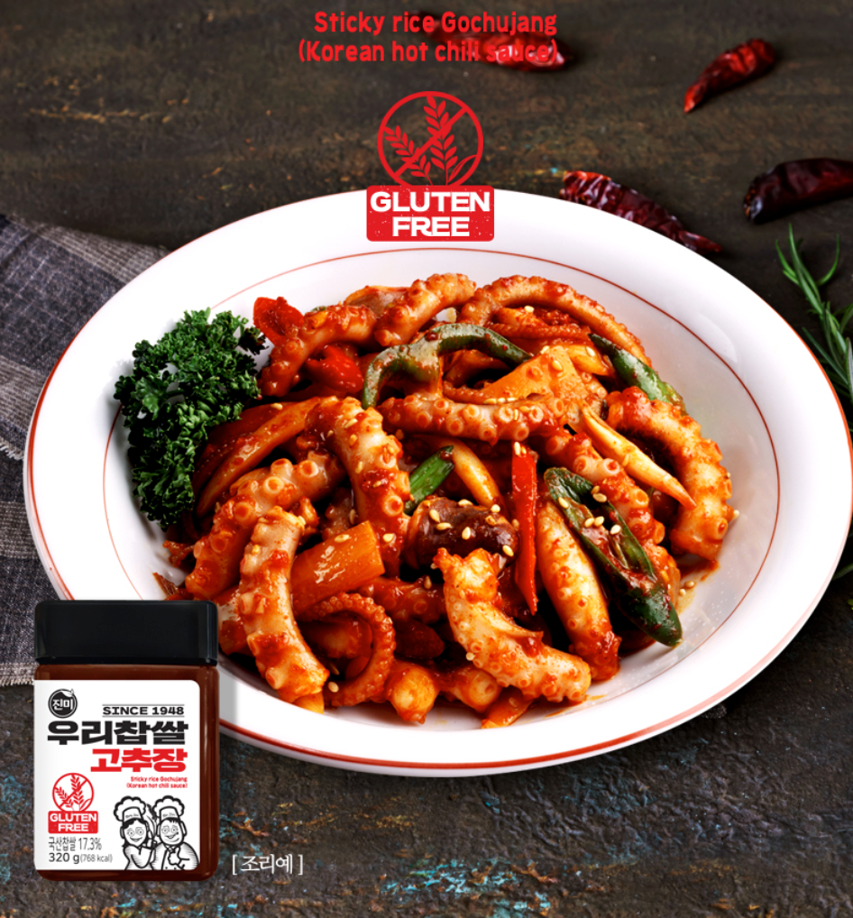 JINMI Gluten-Free Sticky Rice Gochujang 320g