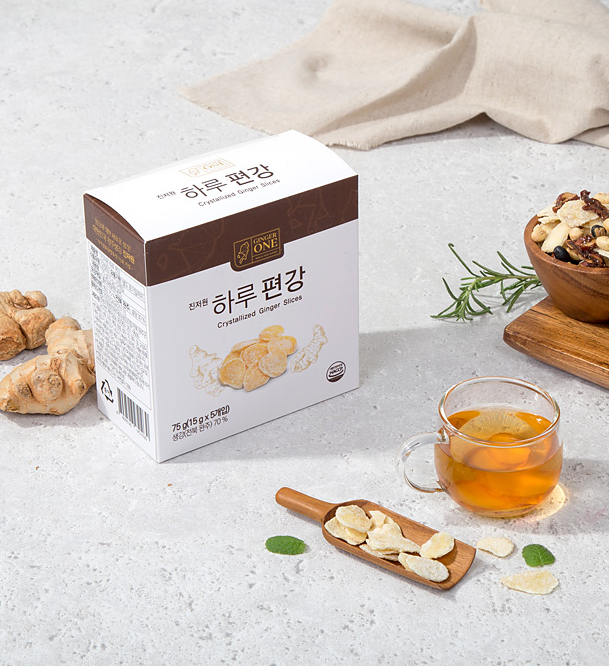 Ginger One Crystallized Ginger Slices (30 packs x 15g)