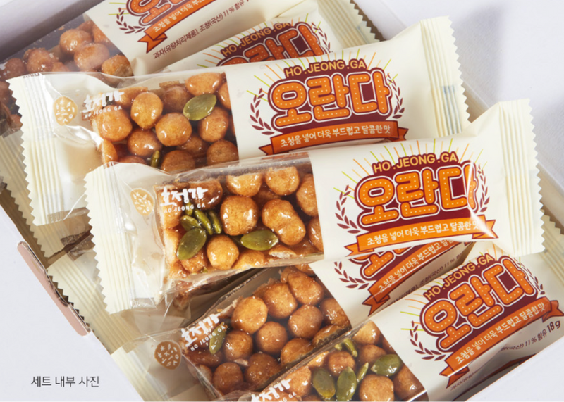 HOJEONGGA Fried Rice Cracker Bar (Oranda) 20 bars