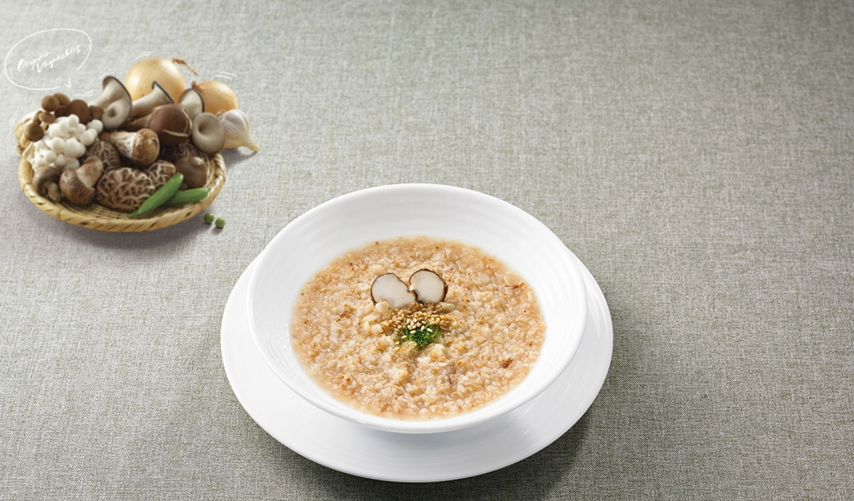 Organic Mushroom and Scorched Rice (Nurungji) Porridge (30g x 3 Packs)