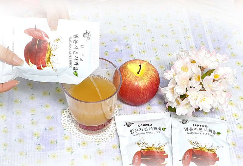 Fresh Fields Natural Apple Juice 110ml x 30 pouches (1 box)