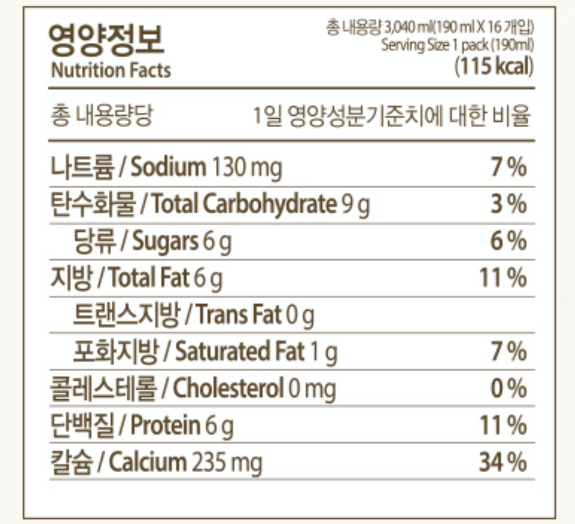 [CLEARANCE SALE] Cconma Black Bean Soy Milk 190 ml (16 Packs per Box) Limit 4 boxes per order Exp. Date: 10/24/2021