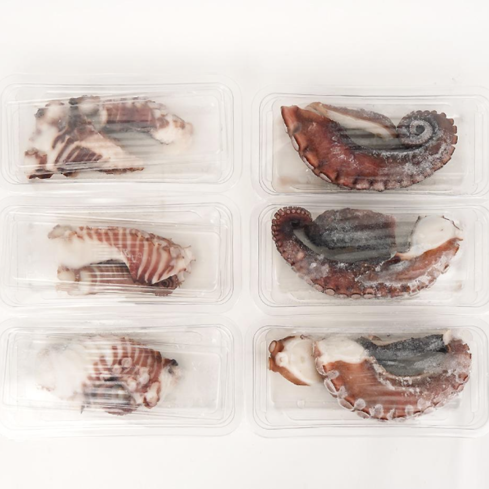 [SEPARATE FREE SHIPPING] Trimmed Wild Stone Octopus Legs 300g x 3 packs + Wild Stone Octopus Slices 150g x 3 packs per order