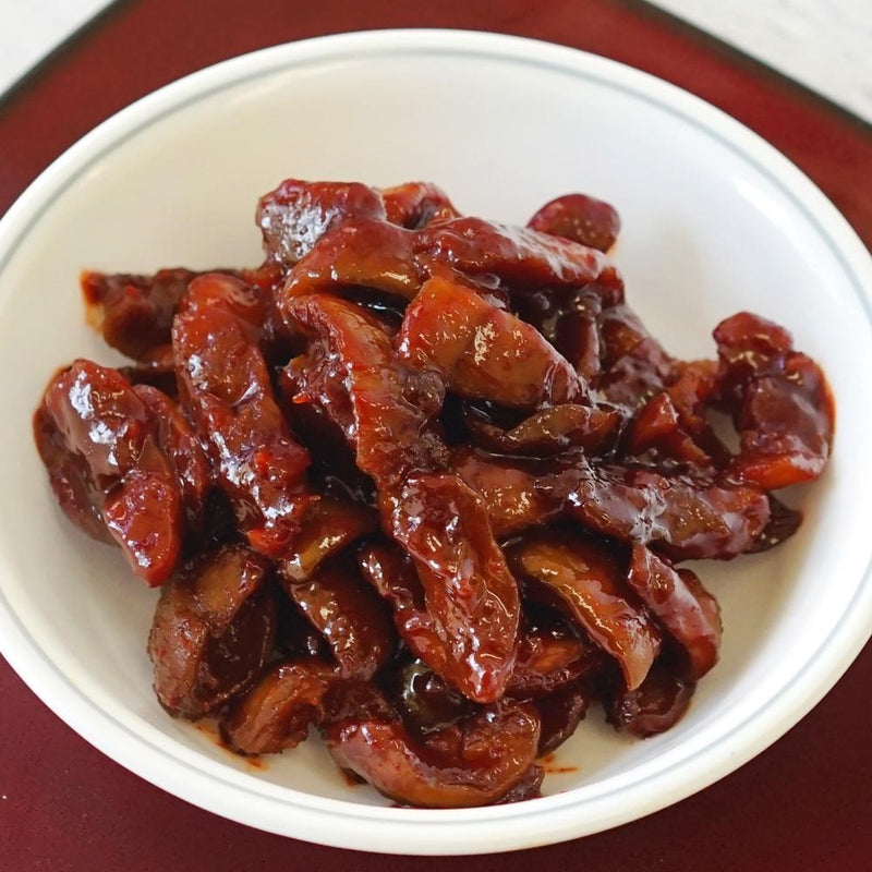 Maesil Plus Sliced Pickled Plums in Plum Red Pepper Paste 450g