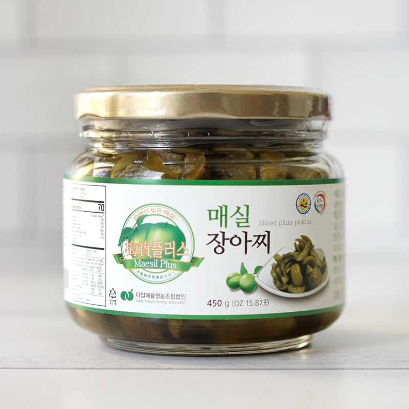 Maesil Plus  Sliced Pickled Plums 450g